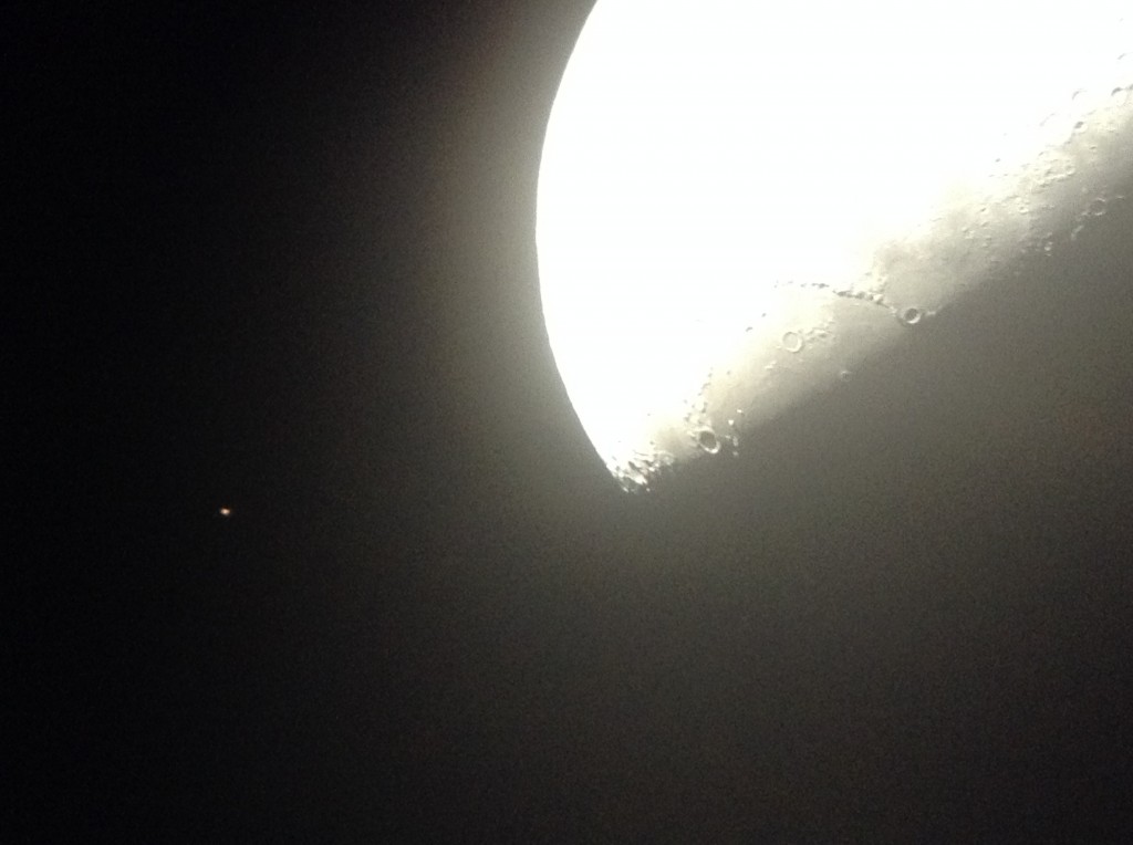 Moon / Mars conjunction