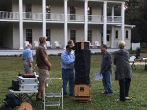 Dennis adds a light shroud to his 12.5" Dob.